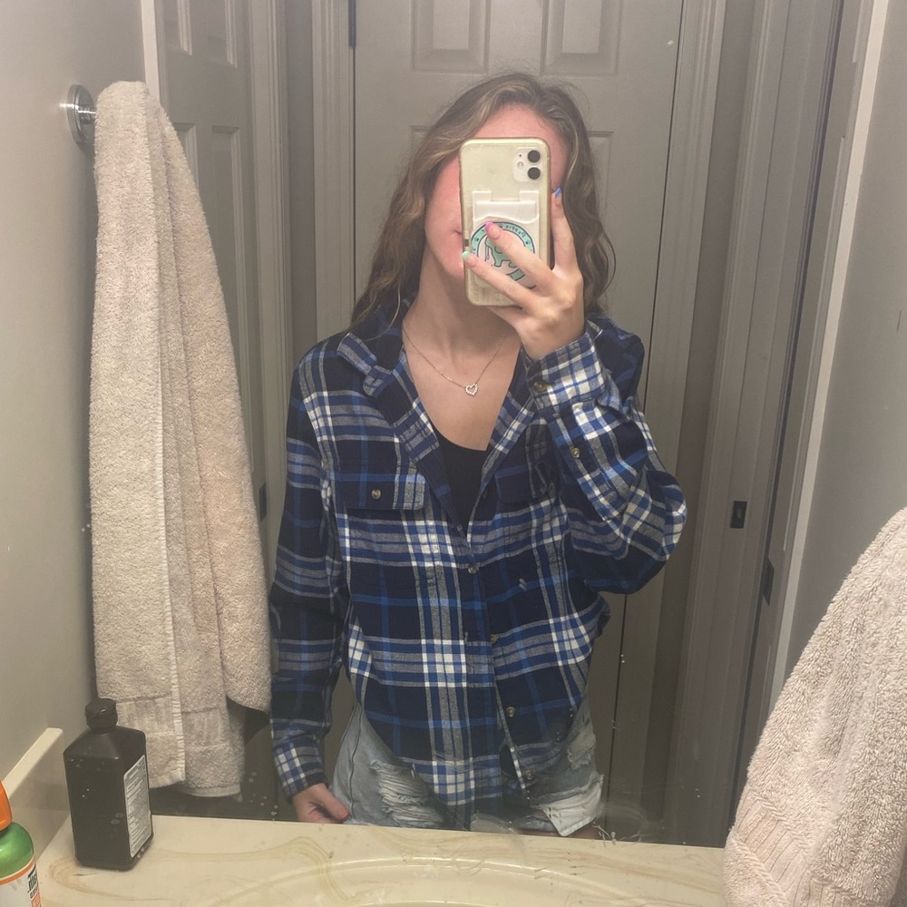 Old navy- flannel (button up)
